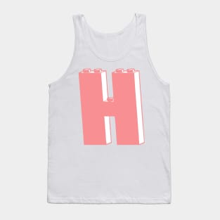 THE LETTER H Tank Top